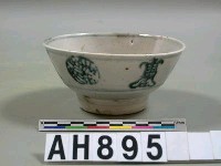 藏品(青花福壽紋碗)的圖片